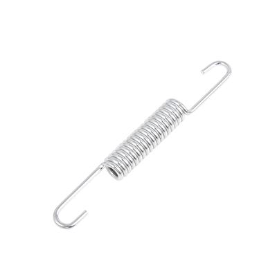 ACROPIX Motorcycle Kickstand Side Bracket Return Spring Compatible with TVS Star Silver Tone 1pcs