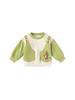 Children's Long Sleeve Cartoon Bear Cotton T-shirt - Stylish Spring/Autumn Top for Boys