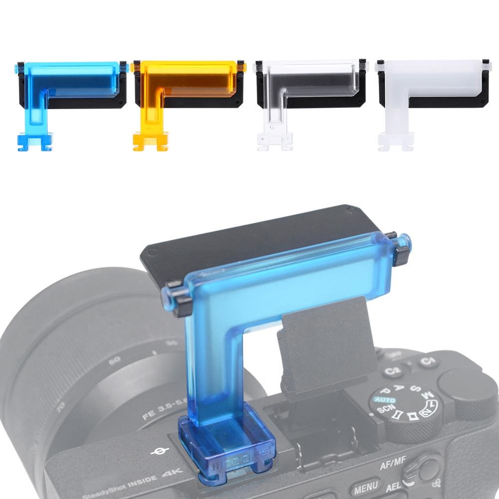 Mcoplus 4 Colors Cameras Flash Diffuser for Sony Camera A6000 A6500 A6300