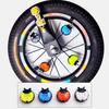 Kids Balance Bike Spoke Light Waterproof Ladybug Shape Road Mountain Bike Wheel Decoration Lamp Night Riding LED Safety Warning Lamp Bike Accessories
