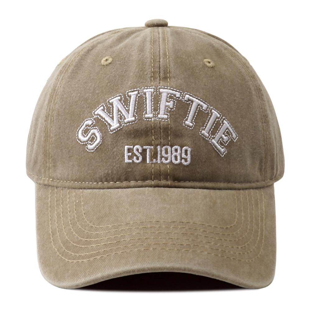High Quality Swiftie 1989 Embroidery Baseball Caps For Men Women Adjustable Fashion Vintage Washed Taylor Fan Cotton Dad Hats