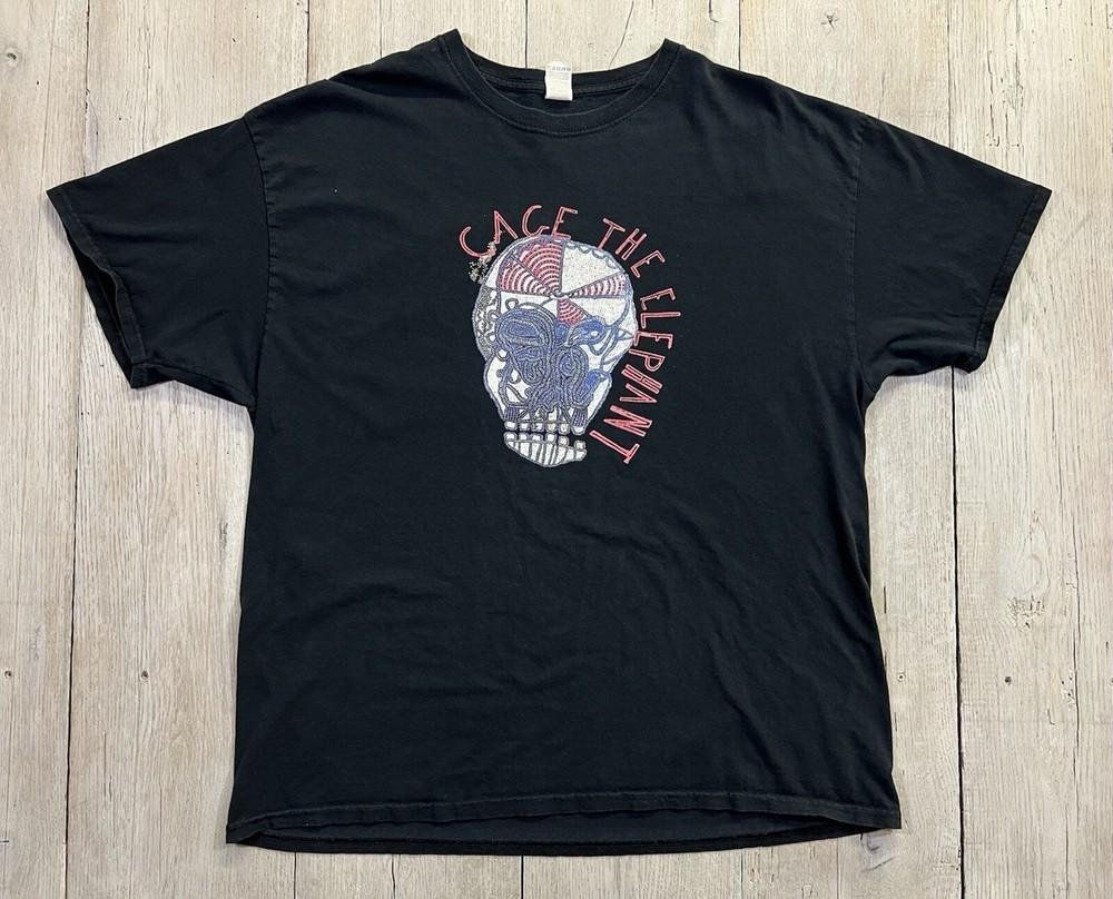 Cage The Elephant Reprint  S-235XL T-Shirt B07.118 Unisex T-Shirt XXXL
