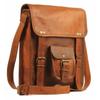 New Satchel Vintage Brown Handmade Messenger Shoulder Goat Leather Bag