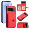 For Google Pixel 10 Pro/Google Pixel 10 Case RFID Blocking Card Holder Kickstand TPU+PU Leather Phone Back Cover