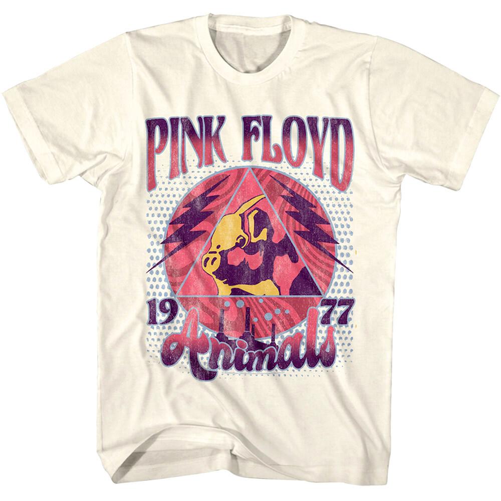 Pink Floyd Animals Illuminati Pig Men's T Shirt 1977 Rock Band Album Concert