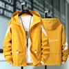 Men's Korean Style Breathable Hooded Jacket - Trendy Spring/Autumn Casual Workwear