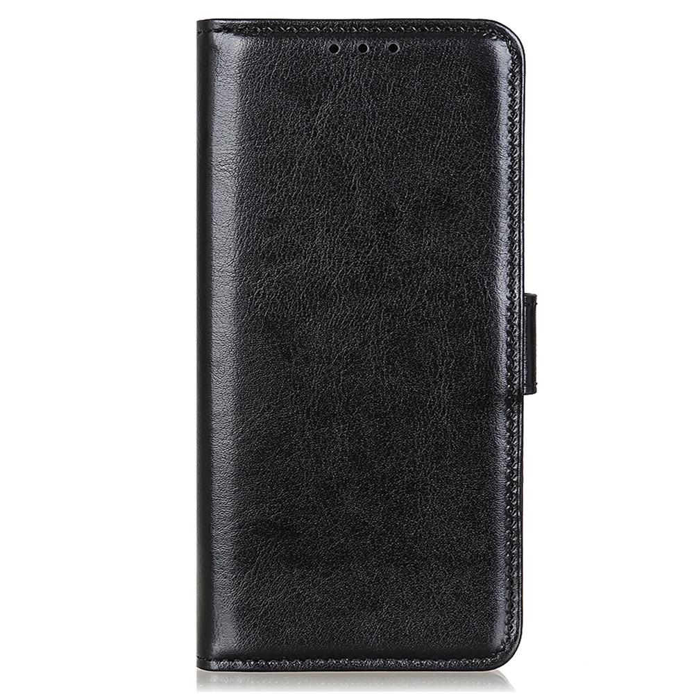 Phone Cover for Google Pixel 8 Pro PU Leather+TPU Wallet Crazy Horse Texture Cellphone Case