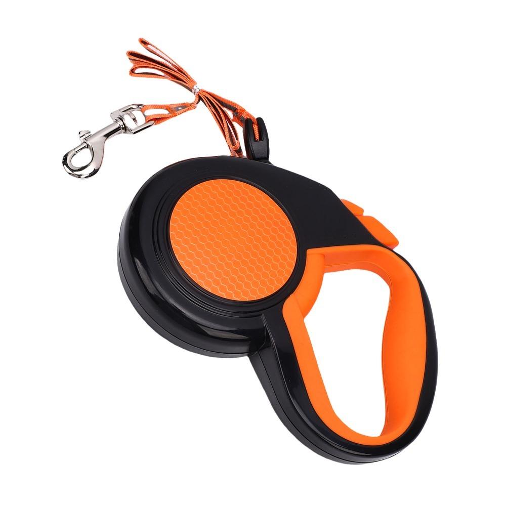 Auto Retractable Retractable Dog Leash Reflective Nylon Pet Traction Rope Dog Lead Dog Training