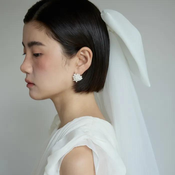 Organza Ribbon Veil