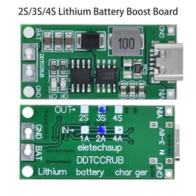 18650 Li-Ion Charger 7.4V 11.1V 14.8V Lithium Battery Charging Step Up Board Boost Module 2S 3S 4S