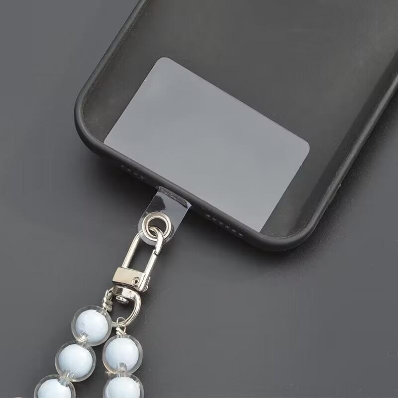 Universal Clear Card Holder Phone Case with Crossbody Lanyard