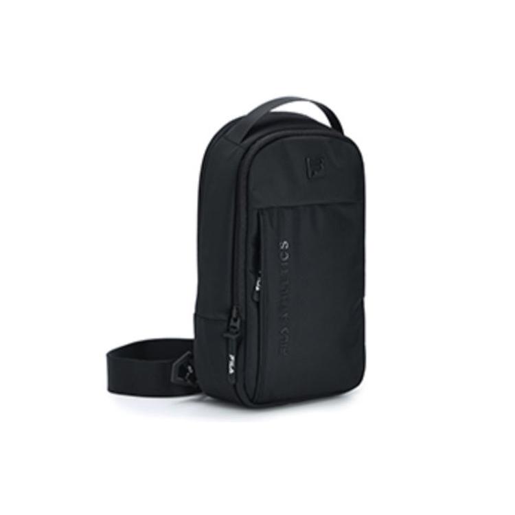 New FILA Fabric Sling Bag Handbag Shoulder Bag Crossbody Bag Regular Men's Black A13M321101F-BK
