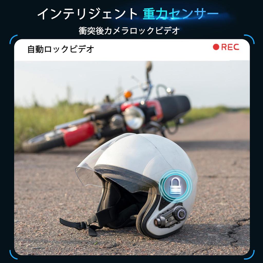 EuroFone S3 Motorcycle Intercom with Supports up to 2 1000m Bluetooth Motorcycle Connects to Other Automatic Connection Ultra Wide Best Video HD Video