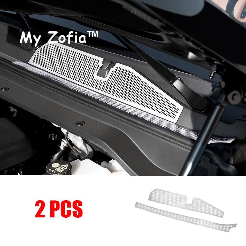 For Haval H9 2nd MKII 2024 2025 Car Stainless Steel Car Cover Intake Grille Air Filter Clean Air Inlet Protective Accessories
