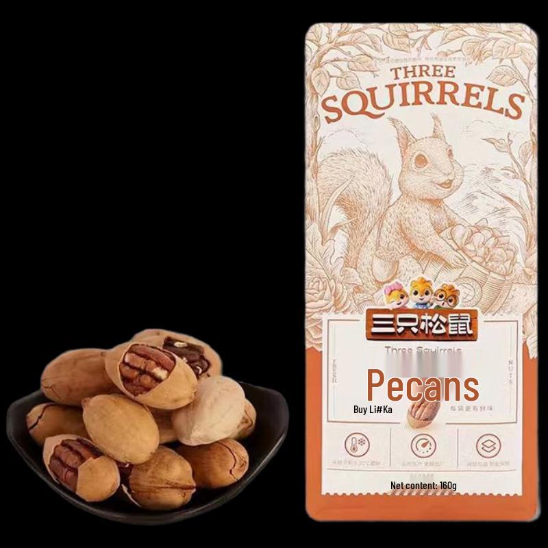 Three Squirrels Pecan Nuts 160g