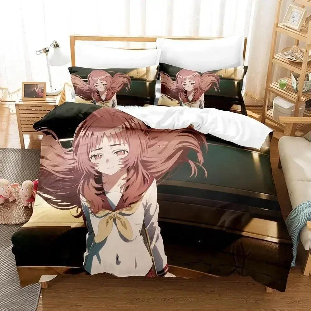 Comforter Kawaii The Girl I Like Forgot Her Glasses Kaede Bedding Set Bedroom Soft Modern S Comefortable
