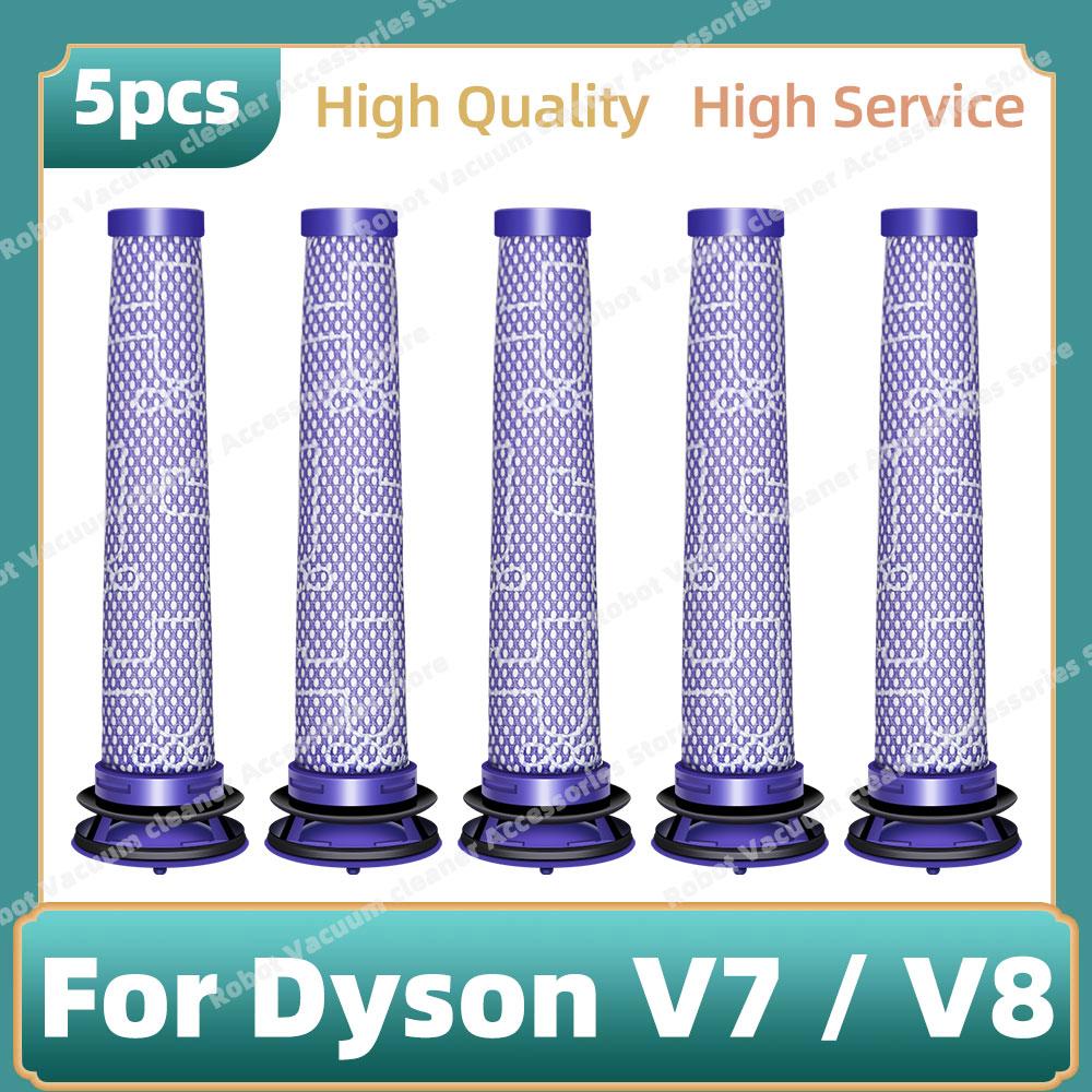 Pre Post Filter Compatible For Dyson V7 V8 Cordless Vacuum Cleaner Parts Replacement Accessories