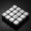 12pcs Stainless Steel Ice Cubes Beer Wine Cooler Reusable Chilling Stones Vodka Whiskey Holders Keep Drinks Cold Party Bar Tools