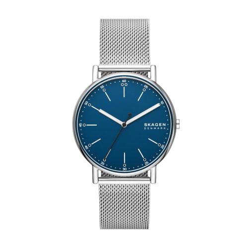 

Мужские серебристые часы Skagen Signatur SKW6904