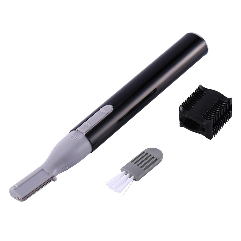 New Portable Electric Face Eyebrow Hair Body Blade Razor Shaver Remover Trimmer Beauty Black