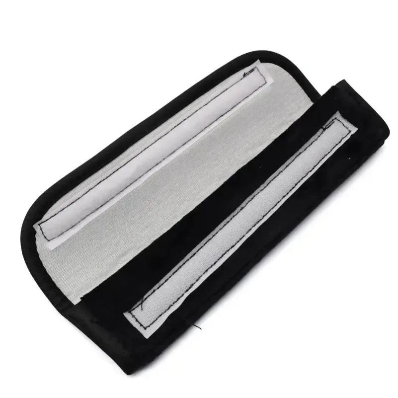 2 Pieces of Car Seat Belt Shoulder Strap Cover, Soft Car Seat Belt Plush Protective Cover Shoulder Protection Breathable