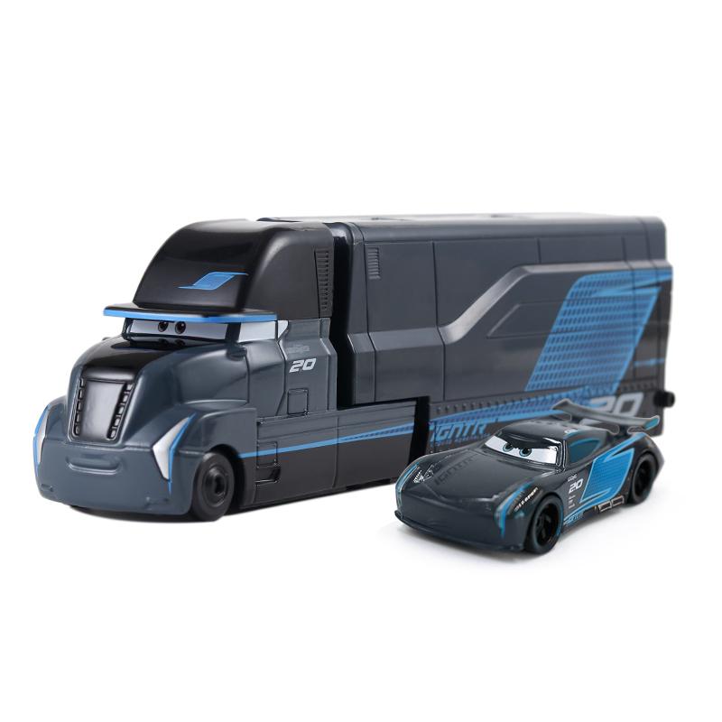 Pixar Cars Truck Model Car 1/55 Die Casting Eugene Carbureski Container Trucks Racing Toy Birthday Gifts Kids Toys Collectibles