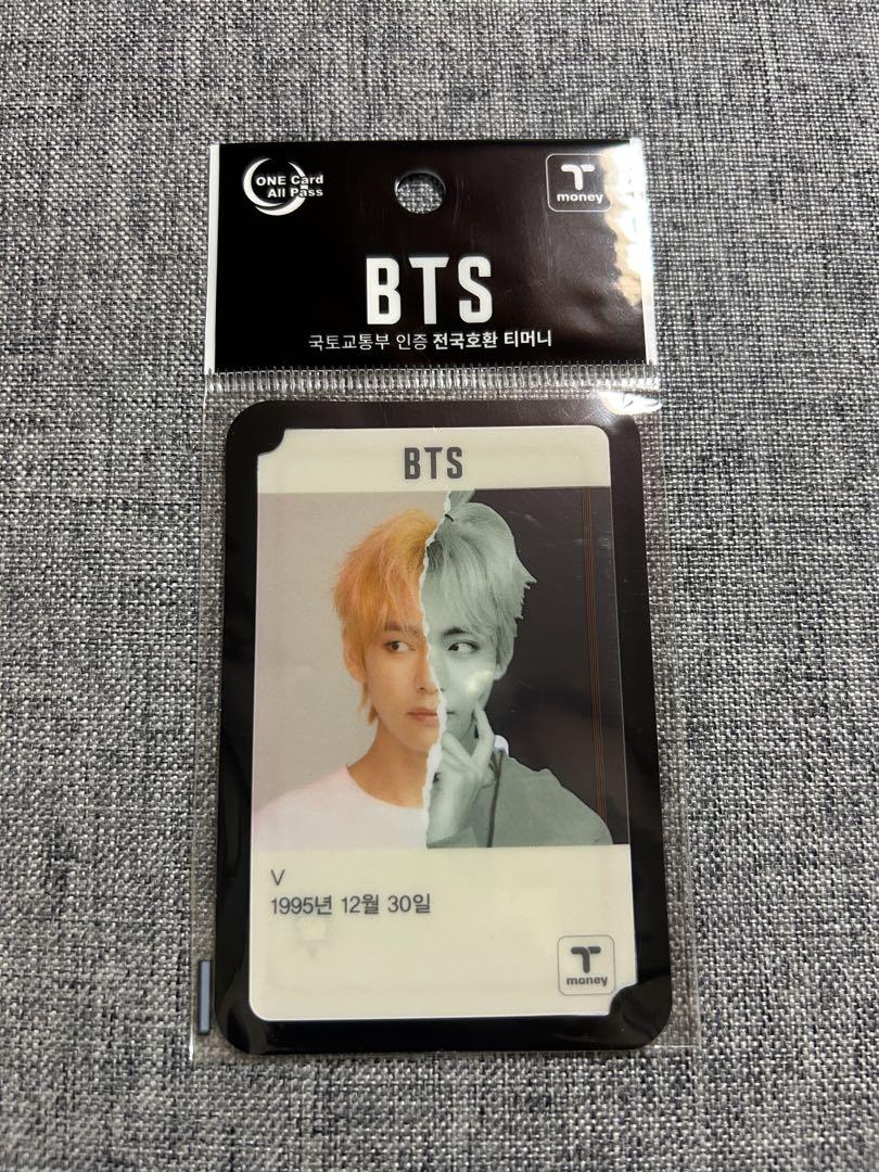 

[USED] BTS V Tmoney Card Korea Transportation Card