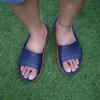 Men's Footwear Man Hollow Flat Bath Soft Slippers Summer Indoor & Outdoor Slippers Sapato Masculino Male Flip-Flop