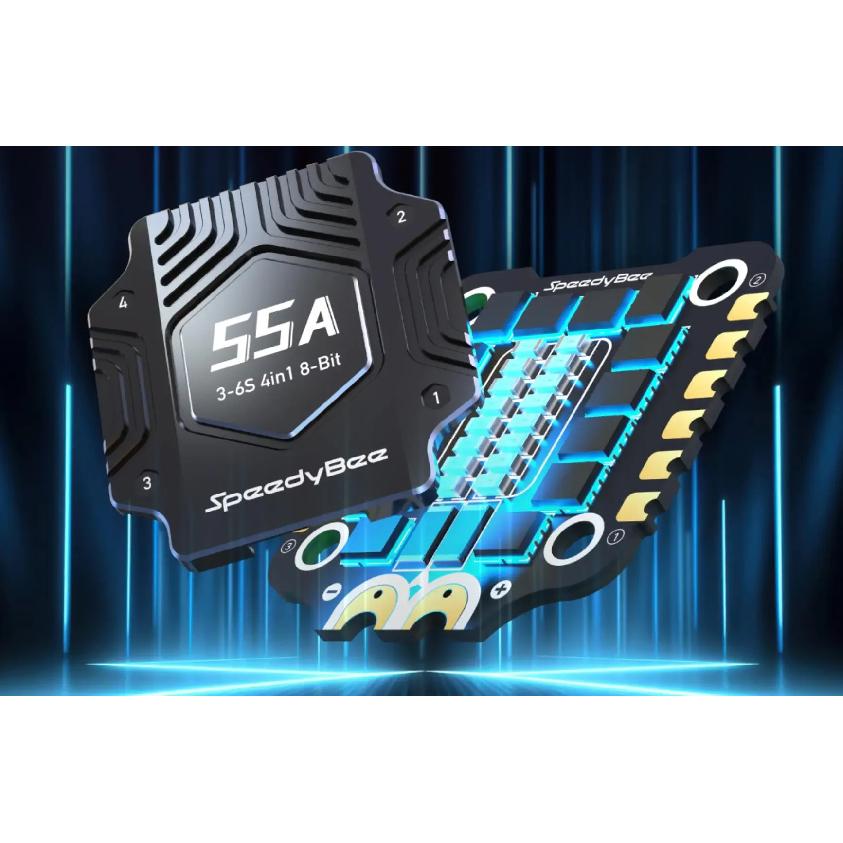 For Speedybee F405 V4 Stack BLS 55A 4-in-1 ESC&FC RC iNAV Betaflight Configure Bluetooth 3-6S FPV 5-8 inch frame Drone parts