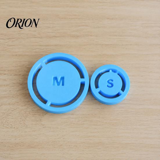Pottery Centering Tool 5PCS Foot Ring Tool, Reusable ABS DIY Clay Molder, Trimming Guide Handmade Ceramic Base Alignment for Consistent Bowls And Cups