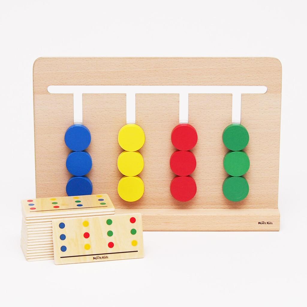 Montessori Teaching Aids Color Matching Puzzle Montessori Monte Kids Educational Learning Authentic Teaching Montessori Teaching Aids Color Matching