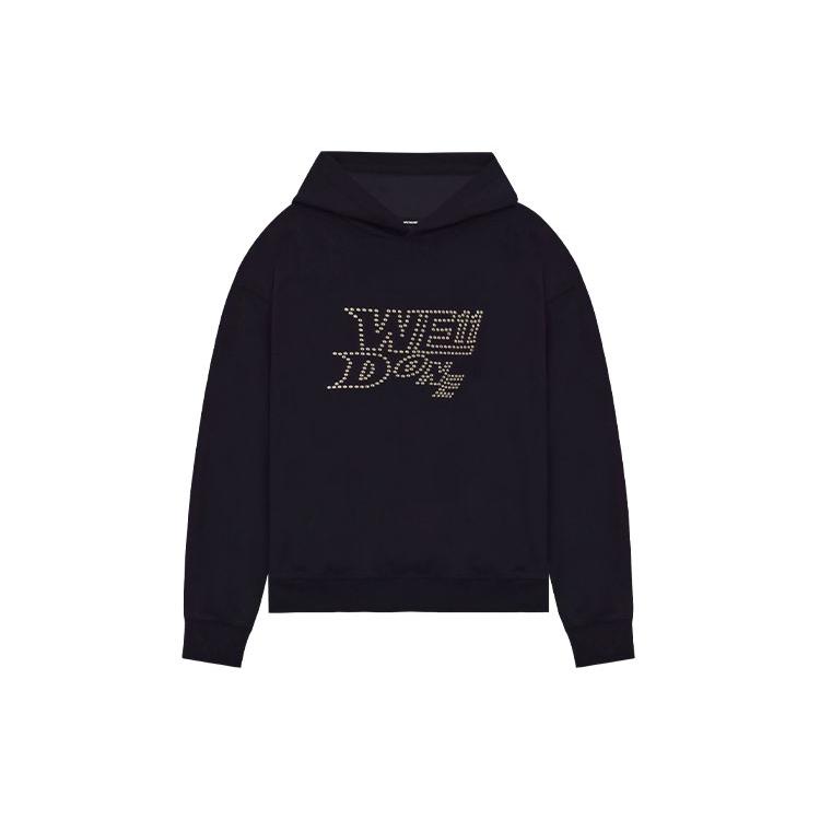 WE11DONE SS22 Sweatshirt Unisex Black WD-TH1-22-665-U-BK