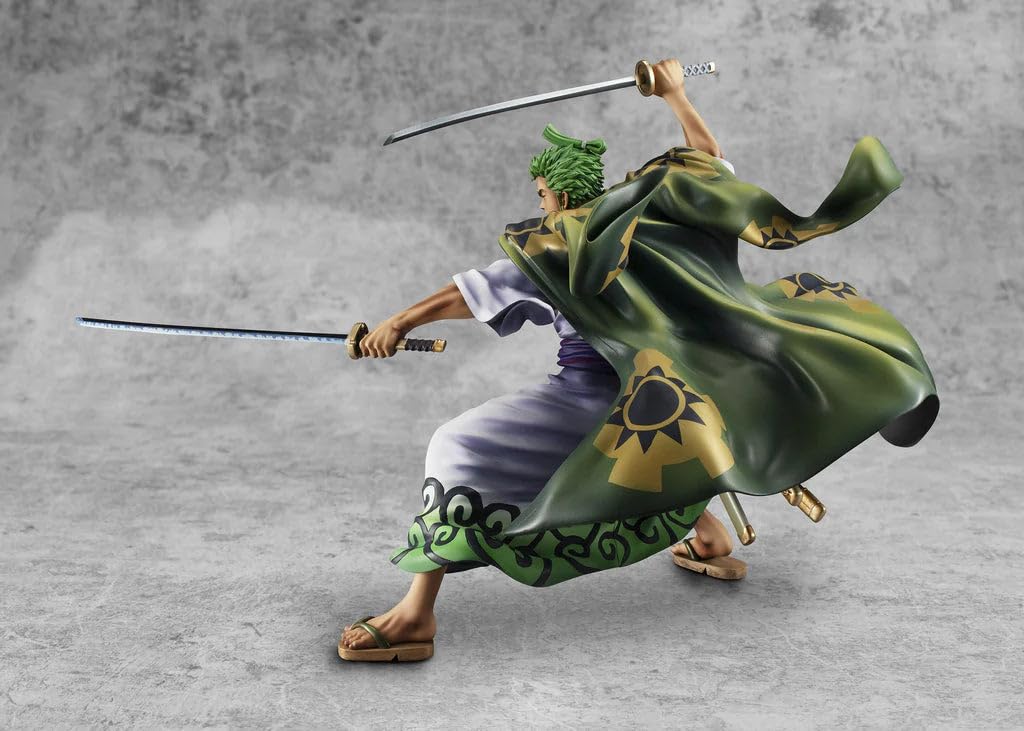 Megahouse Portrait of Pirates ONE PIECE "Warriors Alliance" ZORO JURO (Repeat)