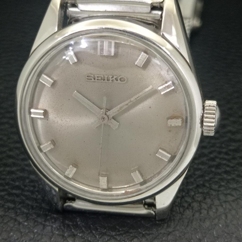 SEIKO HAND-WINDING 66B JAPAN BOY VINTAGE ORIGINAL DIAL WATCH a703905-1 R213g-a703905