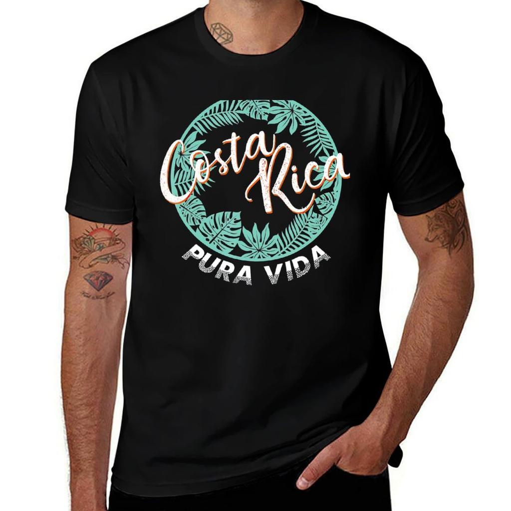 Costa Rica Pura Vida Beachtravel Costa Rica Pura Vida Tshirt Plus Size Nonshrink Tshirt