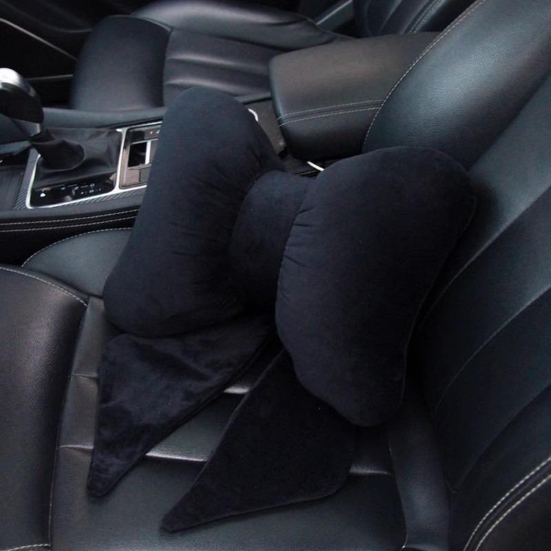 Poduszka na zagłówek samochodowy Poduszka pod szyję Internetowa Czerwona Kokarda Siedzenie Poduszka szyjna Poduszka samochodowa Poduszka pod szyję Bogini