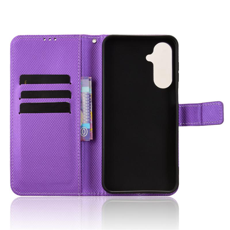 For Samsung Galaxy M36 5G Cover Flip Diamond Wallet Case Anti drop Stand Protection Case for Samsung M36 5G Phone Case
