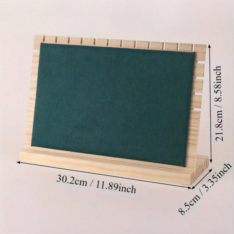 Creative Solid Wooden Jewelry Display Frame Fashion Necklace Holder Pendant Support Stand for Jewelry Showcasing