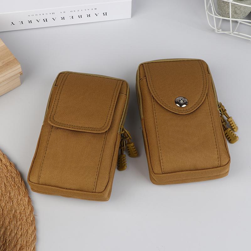 1Pc Men Waist Pack Bag Pouch Outdoor Waterproof Tactical Military Sport Hunting Belt Molle Mobile Phone Travel Bags Oxford