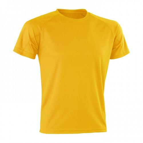 

Spiro Mens Impact Aircool T-Shirt S темно-синього кольору