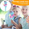 Lollipop Holder Toy Dinosaur Shape Lollipop Case Novelty Eat Lollipop Robot Toy Fun Lollipop Holder Gift for Kids Children
