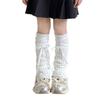 Sock Sleeves Fashionable Tie Bowknot Girls Stackable Socks Comfortable Leg Cover for Daily Wear and Parties