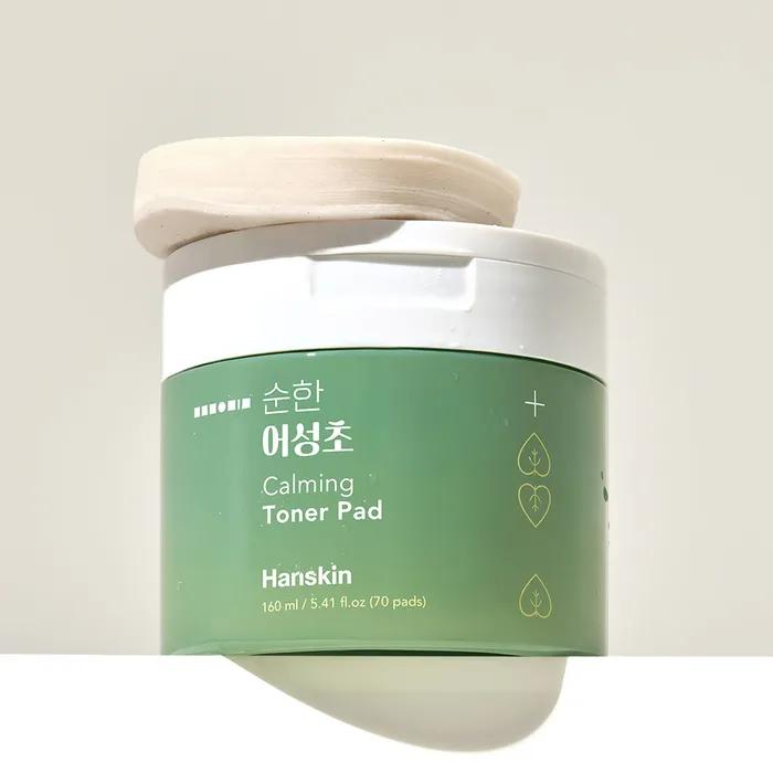 Tampon Tonique Apaisant Eoseongcho Doux 70 feuilles 160ml 2 pièces