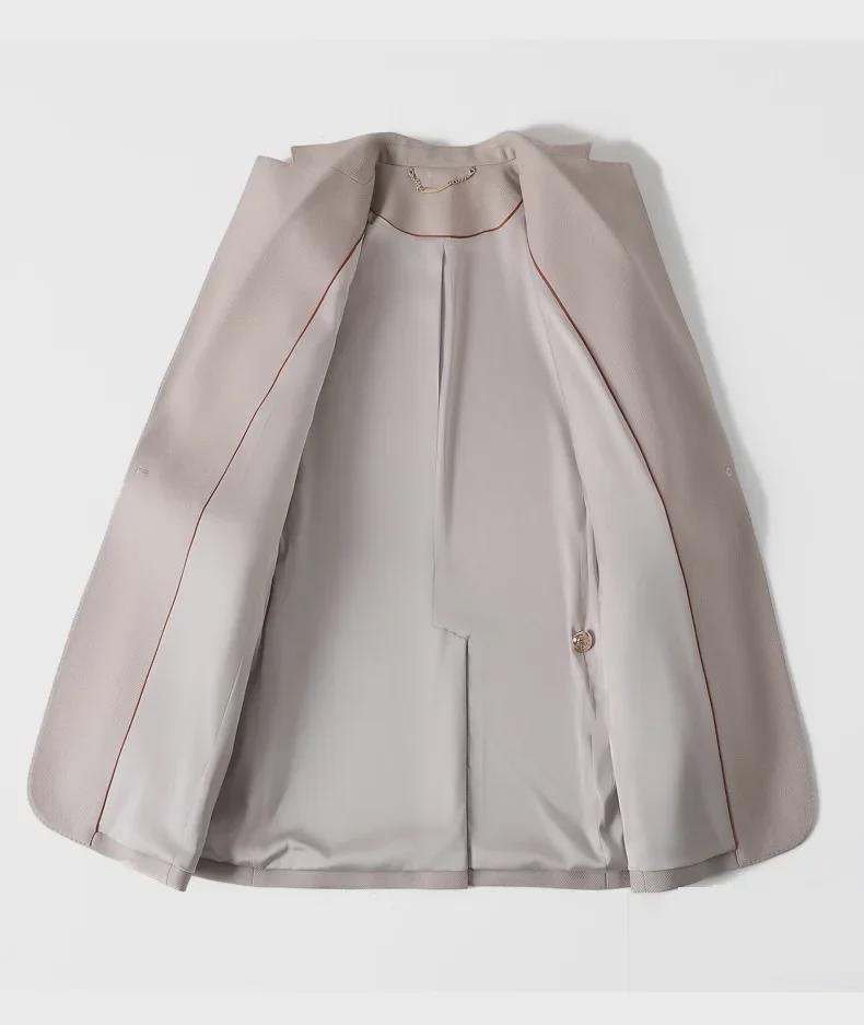 Elegant 2025 Women's Autumn Wool Suit - J-Tone Professional & Casual Coat