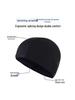 Unisex High-End Comfortable Waterproof Swimming Cap with Ear Protection - Elastic Design Won't Constrict Head