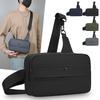 Petit Sac bandoulière en Nylon pour Homme – Bandoulière Messager Légère pour Vélo, Voyage et Port Quotidien