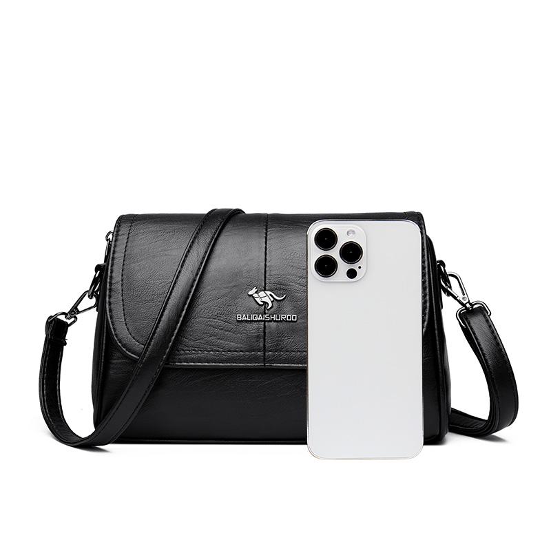 Geantă crossbody pentru femei din piele PU moale de înaltă calitate, geantă de umăr la modă pentru femei potrivită pentru uz zilnic, cumpărături, navetă