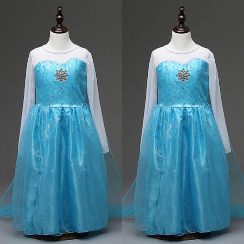 

Платье принцессы Белль Золушки для девочек, детское, для вечеринки, косплея, маскарадный костюм E,150CM(8-9Years)