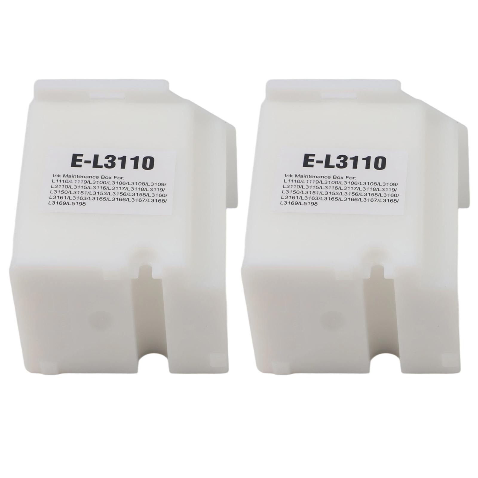 

2pcs Printer Waste Ink Sponge Maintenance Box Replacement for ET2810 ET2812 ET2814 ET2803 ET2715 ET2720 ET2721 ET2726
