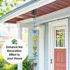 7.87Ft Hummingbird and Cup Rain Chains for Gutters Decorative Rain Chain Replacement Downspout for Gutters Eaves Drainage